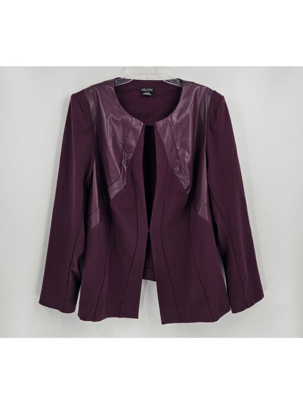 City Chic Mulberry Jacket Size XXL